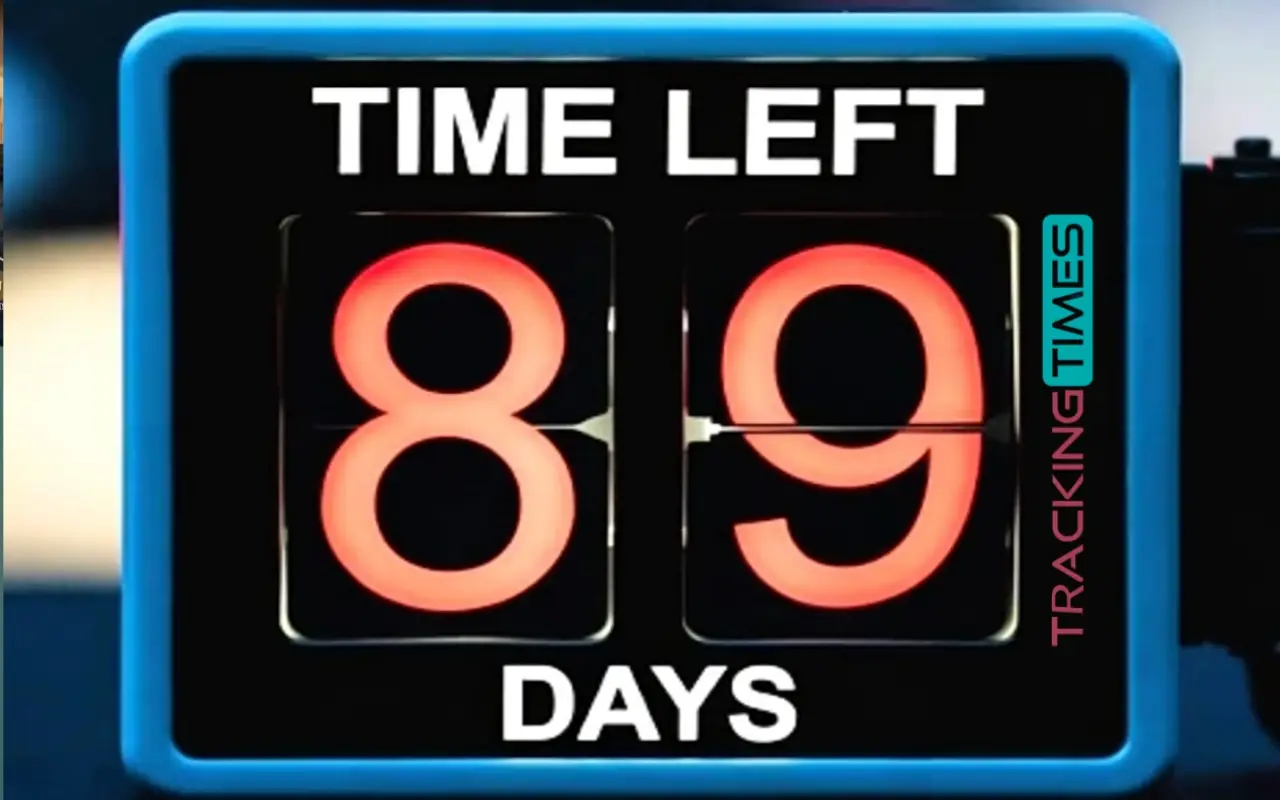 Digital time tracking device displaying days and time left. Credit: Maxwell Nnawuihe